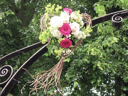 Wedding venue floristry